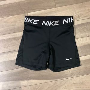 Black Nike Pro 5”. Size: M. Worn Once. No holes or stains.
